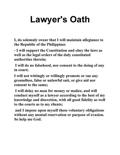 OATH.
