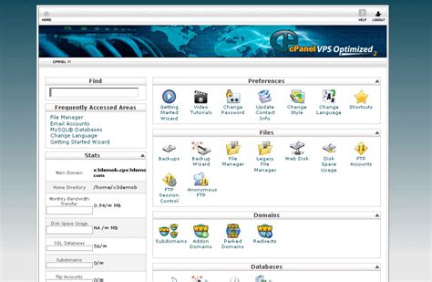 cPanel.