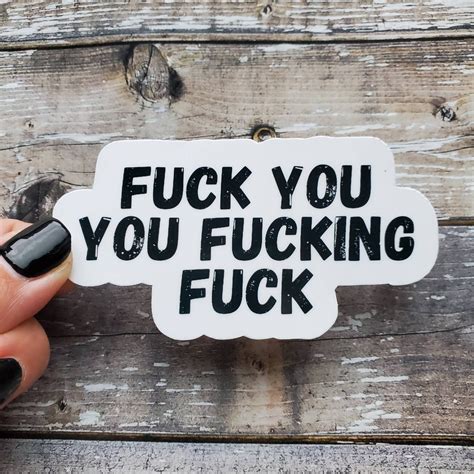 fuck.