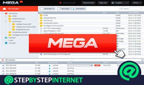 mega.nz/login.