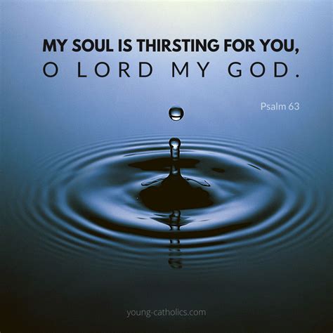 thirsting.
